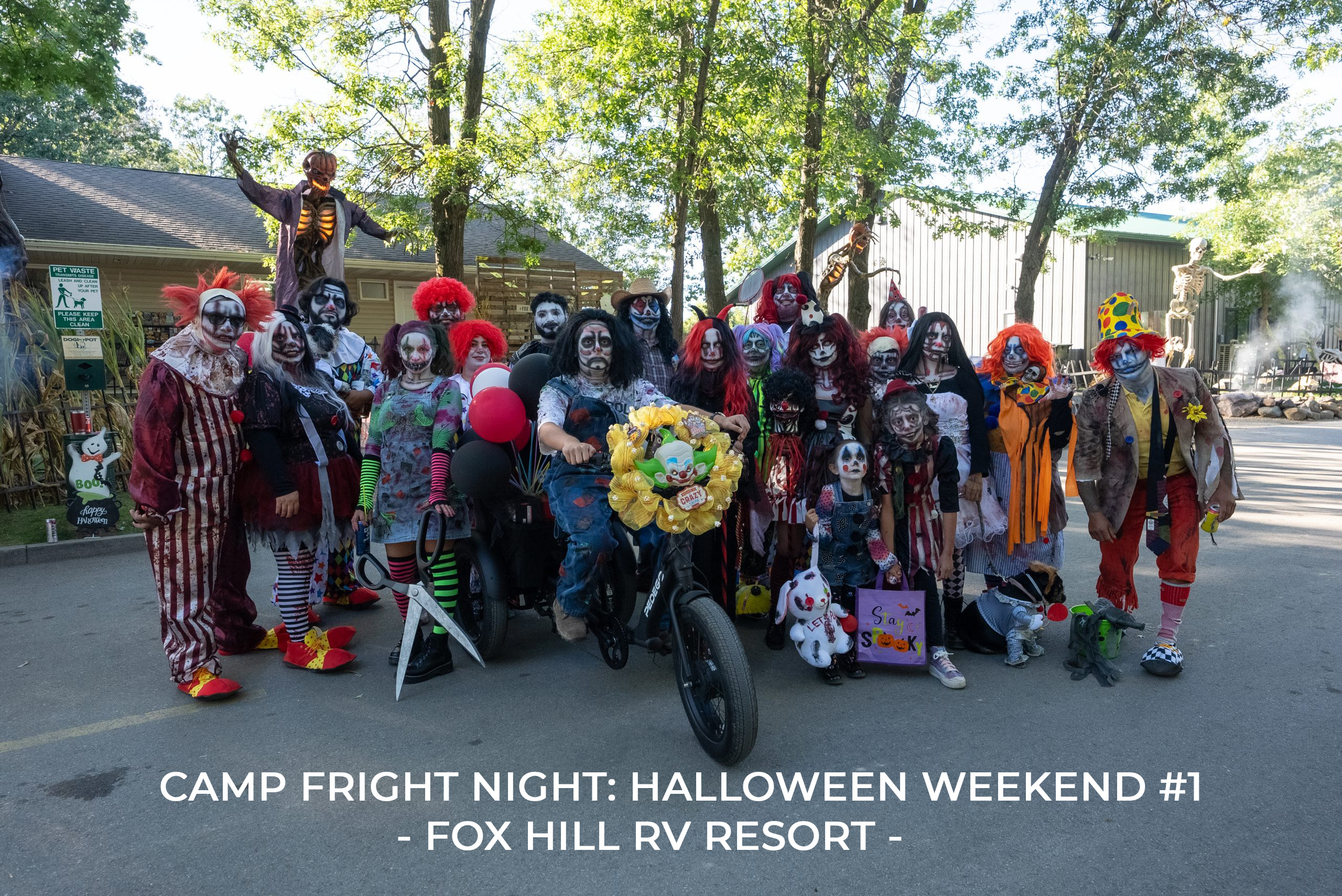 CAMP FRIGHT NIGHT: HALLOWEEN WEEKEND #1 ---- SEPTEMBER 4TH-7TH