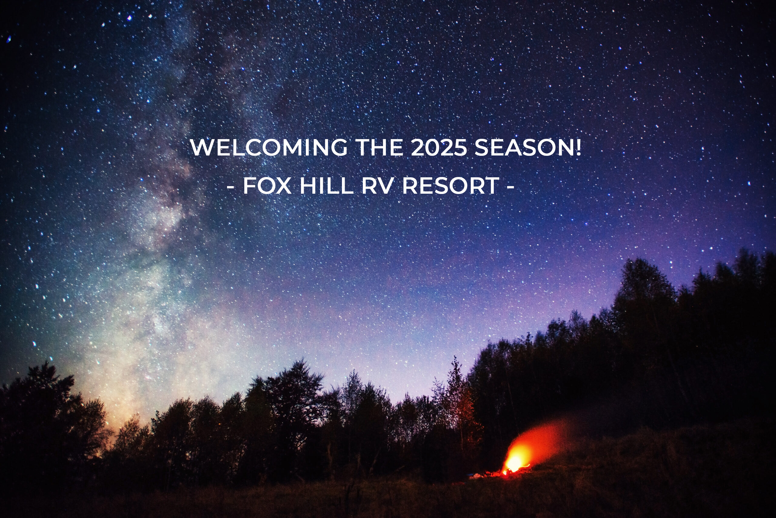 WELCOMING THE 2025 SEASON! ---- APRIL 18TH - 20TH